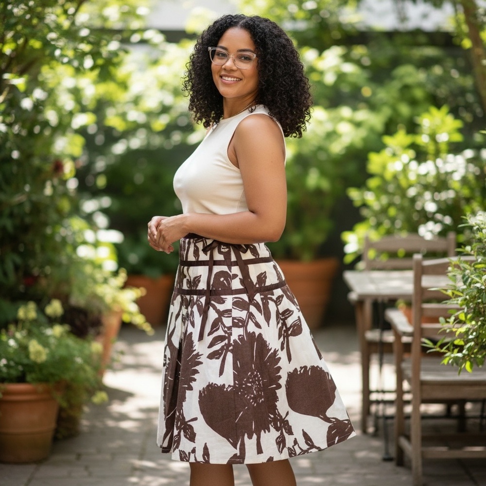 Gap: Full Floral Skirt